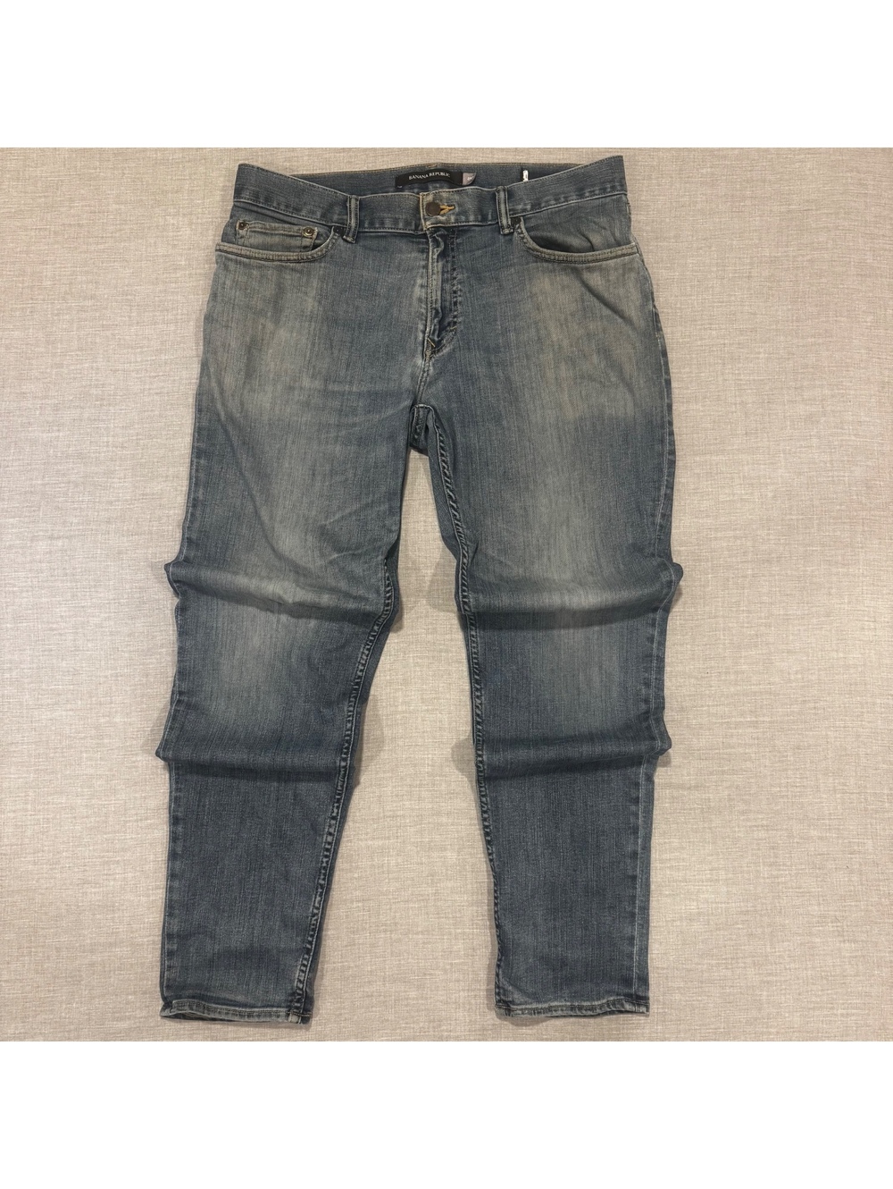 Banana Republic Men’s Jeans 34x32 Dark Gray Straight Leg Denim Pants